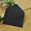 10 PCS Creative Vintage Kraft Business Card Storage Envelope(Black)