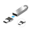 Mini Aluminum Alloy USB-C / Type-C Male to USB Female OTG Adapter Connector, For USB Flash Drive Disk, Galaxy S8 & S8 + / LG G6 / Huawei P10 & P10 Plus / Xiaomi Mi6 & Max 2 and other Smartphones