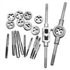 20 PCS Multi-specification Tap and Die Combination Set Hand Metric Wire Tapping Wrench Winch