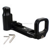 FITTEST FLO-EP5 Vertical Shoot Quick Release L Plate Bracket Base Holder for Olympus EP5 (Black)