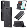 CaseMe-013 Multifunctional Horizontal Flip Leather Case with Card Slot & Holder & Wallet for Galaxy Note 10+(Black)