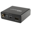 HDV-339 Full HD HDMI to DVI + Digital Coax / Analog Stereo Audio Converter Adapter(Black)