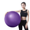 Thickening Explosion-proof Big Yoga Ball Sport Fitness Ball Environmental Pregnant Yoga Ball, Diameter: 55cm(Purple)