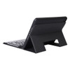 K04B Bluetooth 3.0 Ultra-thin One-piece Bluetooth Keyboard Leather Case for iPad mini 5, with Pen Slot & Holder (Grey)