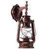 Vintage Kerosene Wrought Iron Decoration Lamp Restaurant Corridor Wall Light(Red Bronze)