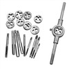 30 PCS Multi-specification Tap and Die Combination Set Hand Metric Wire Tapping Wrench Winch