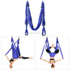 6 Handles Bodybuilding Handstand Inelasticity Aerial Yoga Hammock(Purple)