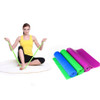 Fitness Equipment Elastic Exercise Resistance Bands Workout Pull Stretch Band Sports Gym Yoga Tools, Size:1.5m*15cm*0.35mm, Random Color Delivery