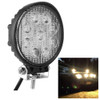 Round Shape 27W Bridgelux 2150lm 9 LED White Light Floodlight Engineering Lamp / Waterproof IP67 SUVs Light, DC 10-30V(Black)