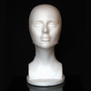 Female Model Head Styrofoam Hat Glasses Hair Wig Display Mannequin Stand