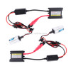 2PCS 35W H3 2800 LM Slim HID Xenon Light with 2 Alloy HID Ballast, High Intensity Discharge Lamp, Color Temperature: 4300K