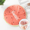 Cute Cartoon Lace Elastic Waterproof Fruit Pattern Shower Cap(Watermelon)