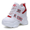 Platform Casual Sports Shoes, Size:34(red)