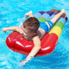 Inflatable Popsicle Shaped Floating Mat Swimming Ring, Inflated Size: 145 x 46cm