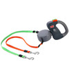 Two-headed Creative Automatic Retractable Pet Traction Rope (Grey)