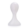 Female Plastic Mannequin Manikin Head Model Foam Wig Hair Glasses Display Stand White