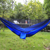 Portable Outdoor Parachute Hammock with Mosquito Nets (Blue)