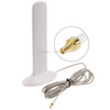 High Quality Indoor 25dBi CRC9 4G Antenna, Cable Length: 2m(White)