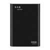 WEIRD 500GB 2.5 inch USB 3.0 High-speed Transmission Metal Shell Ultra-thin Light Solid State Mobile Hard Disk Drive (Black)