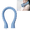 Original Xiaomi Warm Water Bag U-shaped Silicone Hot Water Bag For Your Neck with Sweater Cover (Blue)