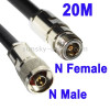 N Female to N Male WiFi Extension Cable, Cable Length: 20M