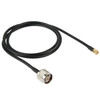 N Male to RP-SMA Converter Cable, Length: 100cm(Black)