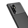 For OPPO A91 Carbon Fiber Texture Shockproof TPU Case(Black)