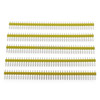 5 PCS 40-pin 2.54mm Breakaway Straight Male PCB Header(Yellow)