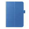 Litchi Texture Horizontal Flip Solid Color Smart Leather Case with Two-folding Holder & Sleep / Wake-up Function for Galaxy Tab S2 8.0 / T715(Blue)