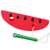 Wooden Toys Threading Caterpillars Eat Watermelon Novelty Funny Educational Wood Toys