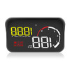 M10 3.5 inch Universal Car OBD2 HUD Vehicle-mounted Head Up Display (Yellow)