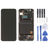 LCD Screen and Digitizer Full Assembly with Frame for Galaxy A40 SM-A405F (Black)