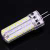 G4 3.5W 200-230LM Corn Light Bulb, 72 LED SMD 3014, Adjustable Brightness, AC 110V(White Light)