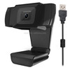 A870 12.0 Mega Pixels HD 360 Degree WebCam USB 2.0 PC Camera with Microphone for Skype Computer PC Laptop, Cable Length: 1.4m(Black)