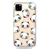 Fashion Soft TPU Case 3D Cartoon Transparent Soft Silicone Cover Phone Cases For iPhone 11 Pro(Facial Bear)