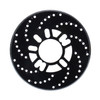 2 PCS Universal Aluminium Auto Car Wheel Disc Brake Racing Decorative Cover(Black)