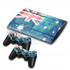 Australian Flag Pattern Decal Stickers for PS3 Game Console