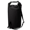 Outdoor Waterproof Single Shoulder Bag Dry Sack PVC Barrel Bag, Capacity: 5L (Black)