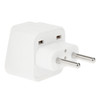 Portable UK US to EU Plug Adapter Power Socket Travel Converter