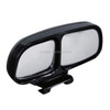 Right Side Rear View Blind Spot Mirror Universal adjustable Wide Angle Auxiliary Mirror(Black)