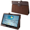 Litchi Texture Leather Case with Holder for Galaxy Note 10.1 / P600 (2014 Edition), Brown(Brown)