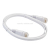 1m CAT6 Ultra-thin Flat Ethernet Network LAN Cable, Patch Lead RJ45 (White)