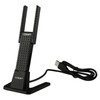 EDUP EP-AC1631 600Mbps Dual Band 11AC USB Wireless Adapter WiFi Network Card with 2 Antennas & Base for Laptop / PC (Black)