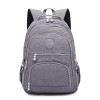 Backpacks School Backpack for Teenage Girls Female Laptop Bagpack Travel Bag, Size:31X14X42cm(Gray)