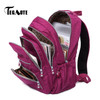 Backpacks School Backpack for Teenage Girls Female Laptop Bagpack Travel Bag, Size:31X14X42cm(Coffee)