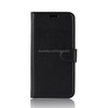 Litchi Texture Horizontal Flip Leather Case for OPPO A5, with Wallet & Holder & Card Slots (Black)