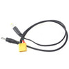 XT60 to 3.5mm / 5.5mm DC Wire for Power Supply / Receiver / Monitor FPV(Black)