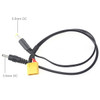 XT60 to 3.5mm / 5.5mm DC Wire for Power Supply / Receiver / Monitor FPV(Black)