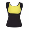 3 PCS Neoprene Sweat Sauna Hot Body Shapers Vest Waist Trainer Vest Shapewear Weight Loss Waist Shaper Corset, Size:XXL(Black)