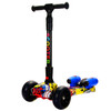 Foldable Three-wheeled Children Scooter with Spray Flash & Music Features(Street Dance)